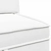 Modulinė sofa su laikymo vieta 4 pcs Balta Audinys