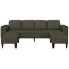 Svetainės sofa 3 pcs Armijos Žalia