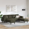 Svetainės sofa 3 vnt. Armijos Žalia