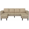 Svetainės sofa 3 vnt. Šviesiai pilka