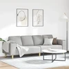 Svetainės sofa Debesų pilka 250 x 77 x 76 cm Poliesteris