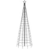 Šviečianti Kalėdų eglutė, 300cm, 570 šiltų LED, kūgio formos