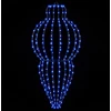 Šviečiantis kalėdinis dekoras 2 vnt. 640 LED Mėlyna