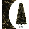 Šviesolaidinė kalėdinė eglutė 210 cm 24 LED Šilta balta PVC