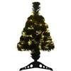 Šviesolaidinė kalėdinė eglutė 64 cm 12 LED Šilta balta PVC