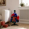 Šviesolaidinė Kalėdų eglutė 64 cm 12 LED Įvairių spalvų PVC