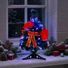 Šviesolaidinė Kalėdų eglutė 64 cm 12 LED Įvairių spalvų PVC