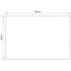 Svorio antklodė Balta 140 x 200 cm 10 kg 100% Medvilnė 205T