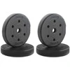 Svoriai 4 pcs 10 kg Juodas Cementas ir geležies smėlis