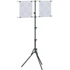 Taikinio stovas Juoda ir Balta 82,5 x 51 x 150 cm metalas