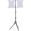 Taikinio stovas Juoda ir Balta 82,5 x 51 x 150 cm Metalas