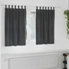 Užtemdymo užuolaidos 2 pcs Šviesiai pilka 140 x 140 cm Aksomas
