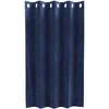 Užtemdymo užuolaidos 2 pcs Tamsiai mėlyna 140 x 140 cm Aksomas