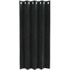 Užtemdymo užuolaidos 2 pcs Juoda 140 x 175 cm Aksomas