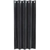 Užtemdymo užuolaidos 2 pcs Tamsiai pilka 140 x 175 cm Aksomas