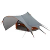 Teepee palapinė 3 asmenims 3 asmeniui Pilka ir oranžinė