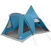Teepee palapinė 5 žmonėms 5 asmeniui Mėlyna