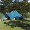 Teepee palapinė 5 žmonėms 5 asmeniui Mėlyna ir Pilka