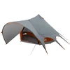 Teepee palapinė 5 žmonėms 5 asmeniui Pilka ir oranžinė