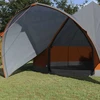 Teepee palapinė 7 asmenims 7 asmeniui Pilka ir oranžinė