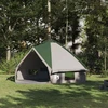 Teepee palapinė 8 asmenims 8 asmeniui Žalia ir balta