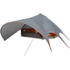 Teepee palapinė 9 žmonėms 9 asmeniui Pilka ir oranžinė