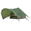 Teepee palapinė 9 žmonėms 9 asmeniui Žalia ir Pilka