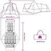 Teepee palapinė 8 asmenims 8 asmeniui Mėlyna