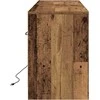 TV staliukas TV vienetai 139,5 x 34 x 50 cm Ruda Apdirbta mediena