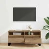 TV staliukas Televizoriaus spintelė 100 x 34,5 x 44,5 cm Amatininkų ąžuolas