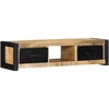 TV staliukas televizoriaus spintelė 100x30x25 cm Masyvus Rough Wood Mango
