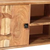 TV staliukas Televizoriaus spintelė, 118x30x45cm, akacijos medienos masyvas