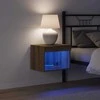 TV staliukas TV spintelių komplektas 40 x 30 x 30 cm Amatininkų ąžuolas
