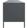 TV staliukas Televizoriaus spintelė, antracito, 202x39x43,5cm, plienas