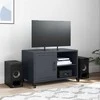 TV staliukas Televizoriaus spintelė, antracito, 68x39x43,5cm, plienas