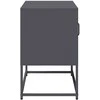 TV staliukas Televizoriaus spintelė, antracito, 68x39x60,5cm, plienas
