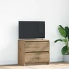 TV staliukas Televizoriaus spintelė, artisano ąžuolo, 60x35x54 cm, mediena