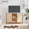 TV staliukas Televizoriaus spintelė, ąžuolo, 100x35x65cm, apdirbta mediena