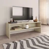 TV staliukas Televizoriaus spintelė, ąžuolo, 120x40x40cm, apdirbta mediena