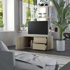 TV staliukas Televizoriaus spintelė, ąžuolo, 80x34x36cm, apdirbta mediena