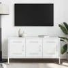 TV staliukas Televizoriaus spintelė, balta, 100,5x39x50,5cm, plienas