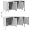 TV staliukas Televizoriaus spintelė, balta, 100,5x39x50,5cm, plienas