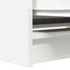 TV staliukas Televizoriaus spintelė, balta, 80x35x54 cm, apdirbta mediena