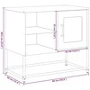 TV staliukas Televizoriaus spintelė, baltos spalvos, 68x39x60,5cm, plienas