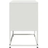 TV staliukas Televizoriaus spintelė, baltos spalvos, 68,5x39x60,5cm, plienas