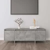 TV staliukas Televizoriaus spintelė, betono, 120x30x40,5cm, apdirbta mediena