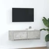 TV staliukas Televizoriaus spintelė, betono, 80x31x25,5cm, apdirbta mediena