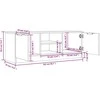 TV staliukas Televizoriaus spintelė, betono pilka, 102x35x36,5cm, mediena