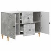 Televizoriaus spintelė Betono pilka 89 x 34,5 x 60 cm