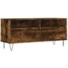 TV staliukas Televizoriaus spintelė, dūminė, 100x34,5x44,5cm, mediena